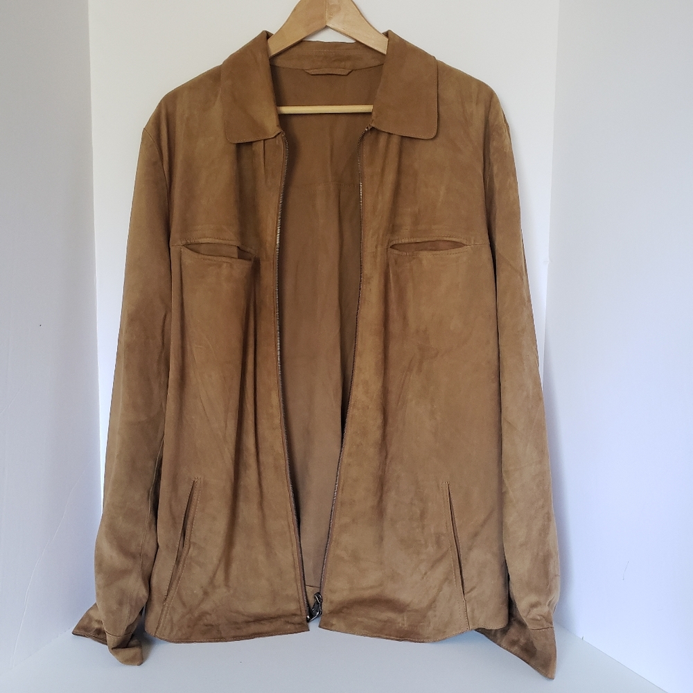 Armani Suede Jacket - size 44